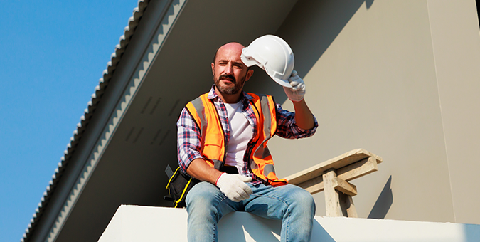 Outdoor industries like construction are at risk of heat-related illnesses.