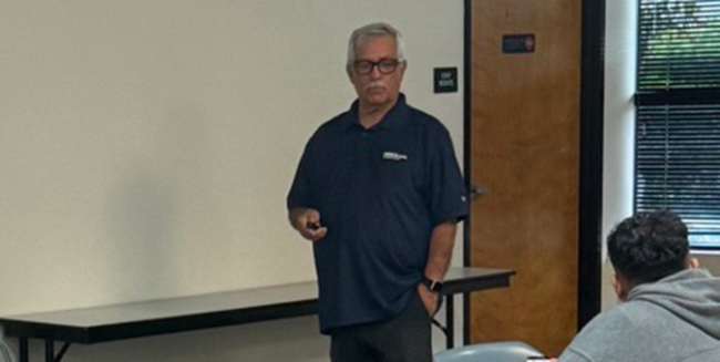 OSCAsafe instructor Charlie Haaker