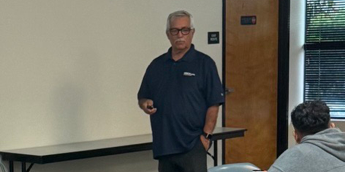 OSCAsafe instructor Charlie Haaker
